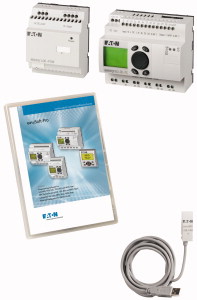 Starterpaket bestehend aus EASY822-DC-TC, EASY400-POW, EASY800-USB-CAB und easySoft-Pro
