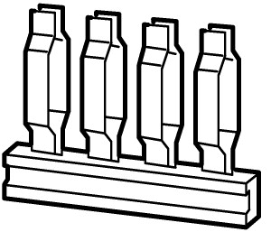 Jumper for bridging relay root (3-interval) on XI / on relay modules