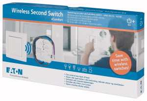 Wireless Second Switch, Paket, vorprogrammiert