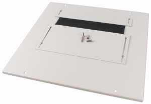 Boden-/Deckplatte, mehrteilig, IP30, für BxT=600x600mm, grau