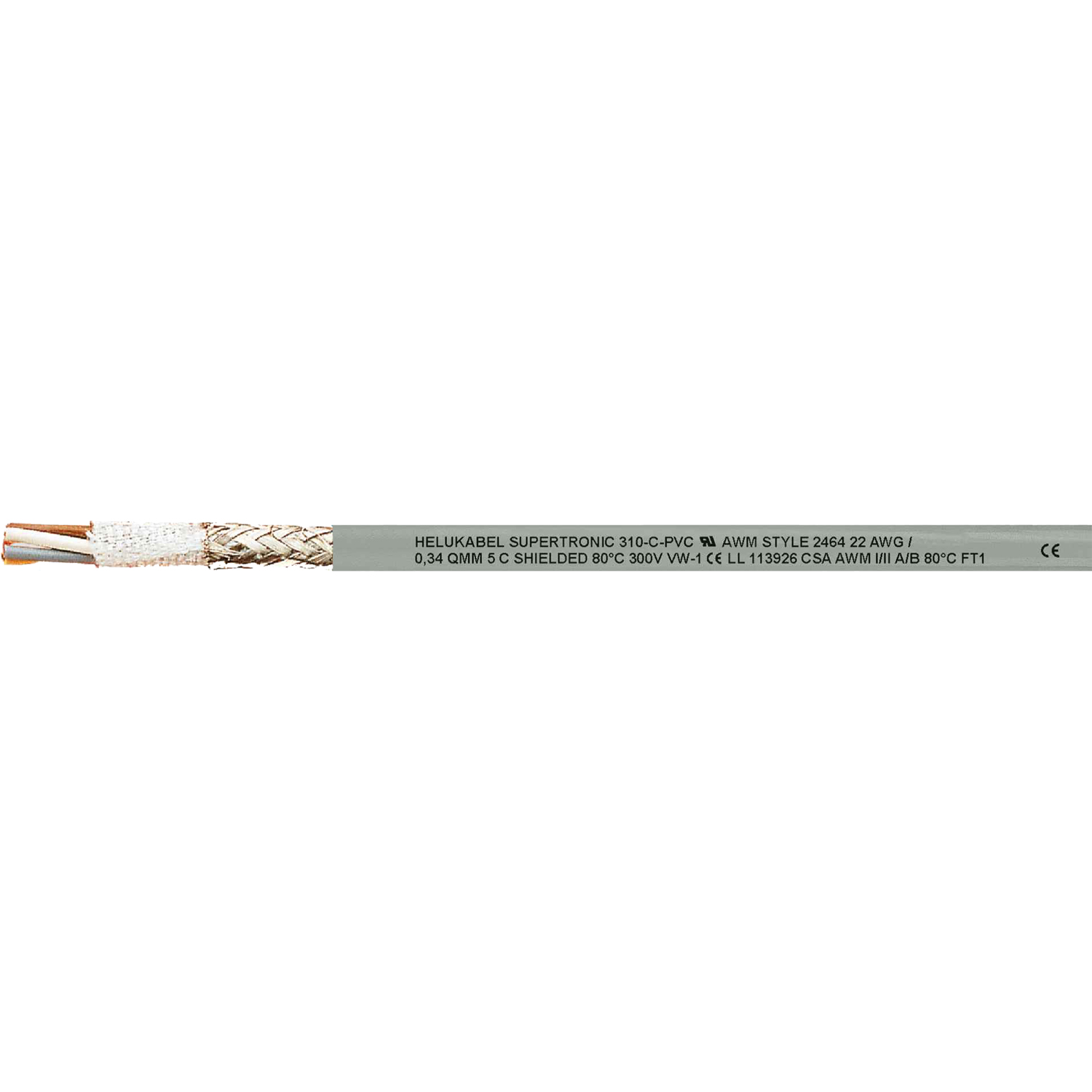 SchleppLeitungen PVC geschirmt UL CSA SUPERTRONIC 310 C 49925/500
