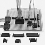 Platine-zu-Kabel-Steckverbinder mit 2,5 mm Rastermaß, Seitenverriegelung, Serie HNC HNC2-2.5P-5DS(02)
