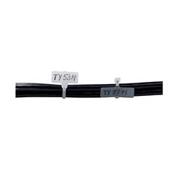 Ty-Rap® Kabelbinder mit Stahlzunge mit Beschriftungsfläche 61715880