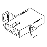 Standard-Buchsengehäuse 0,093"（1396）