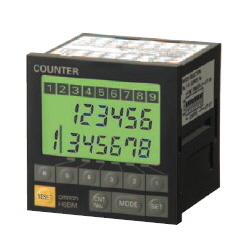 Multifunktionszähler / Zeitmesser (DIN72 × 72) H8BM-R H8BM-RA DC24