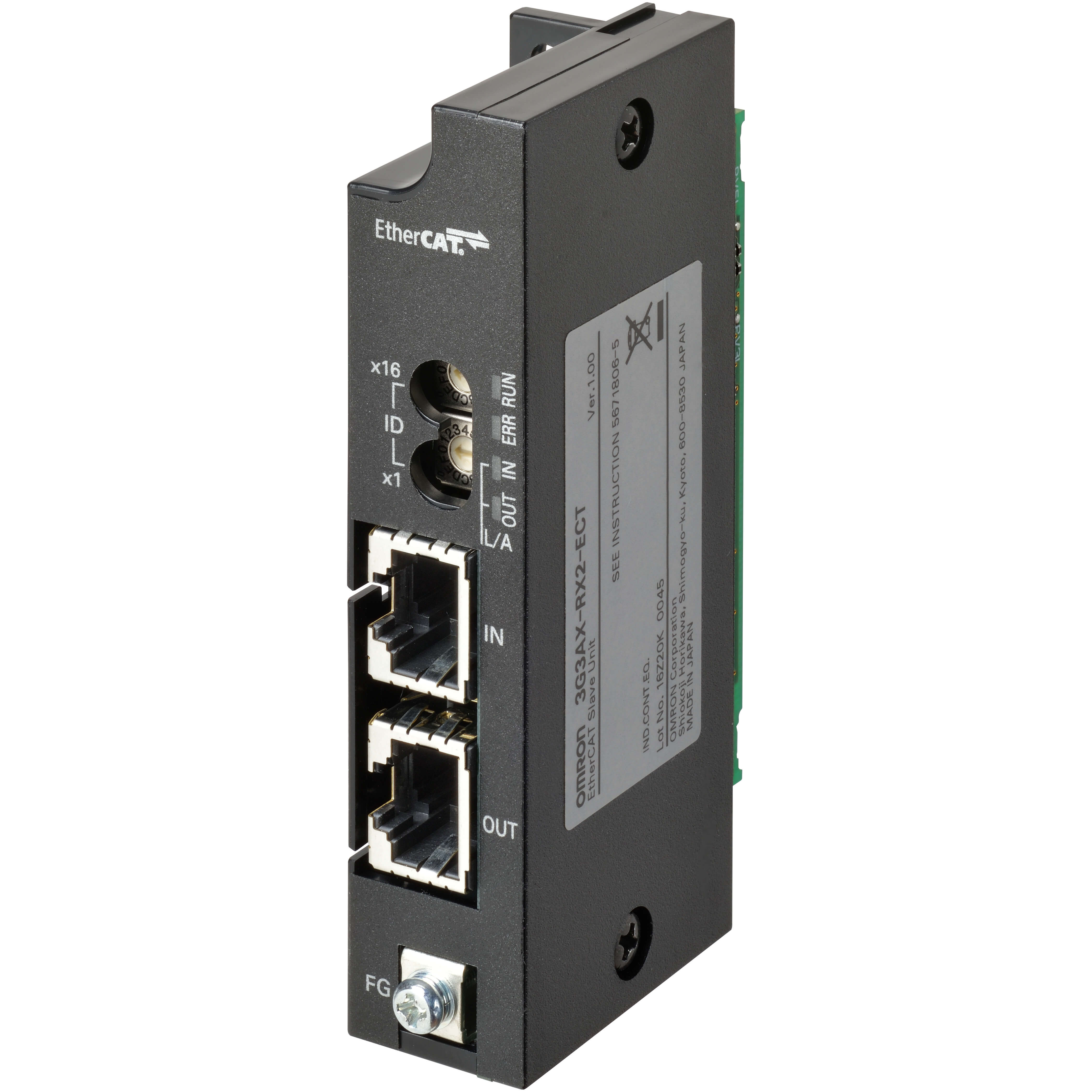 EtherCAT-Kommunikationseinheit für Frequenzumrichter RX2