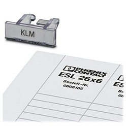 Klemmenleisten-Kennzeichnungsträger KLM + ESL