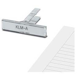 Klemmenleisten-Kennzeichnungsträger KLM-A