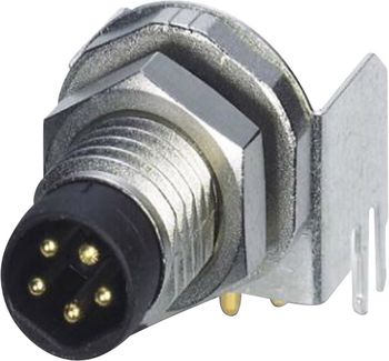 Sensor- / Aktor-Einbausteckverbinder M12 Stecker