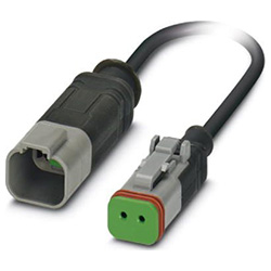 Sensor- / Aktor-Kabel SAC-2P-DTMS