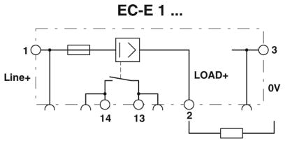 Elektronischer Geräteschutzschalter, EC-E