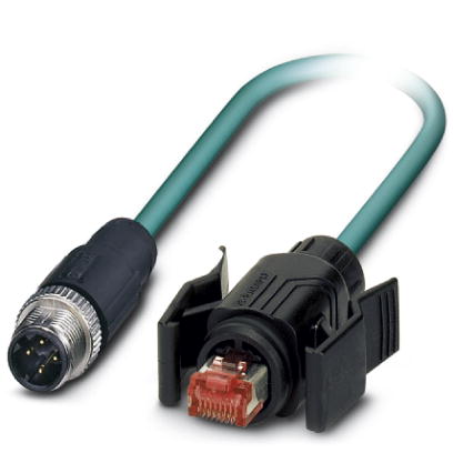 Konfektioniertes Ethernet-Kabel, VS-M12MS