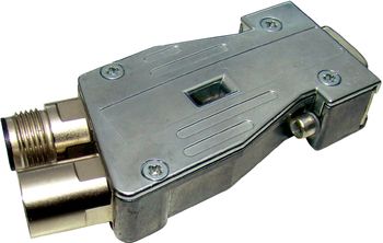 Sensor-/Aktor-Verteiler und Adapter M12 Adapter, Y-Form, Abschlusswiderstand