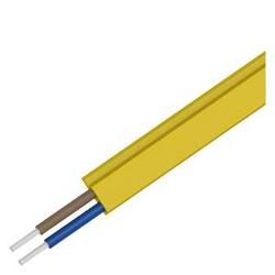 PLC flat section cable