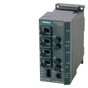 Industrieller Ethernet Switch SCALANCE X204-2