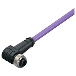 Sensor- / Aktor-Datensteckverbinder, konfektioniert M5 Buchse winklig 756-1402/060-100