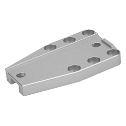 Trägerplatte / aluminium eloiert (33225)