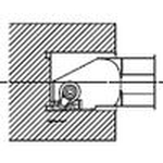 Gerillter Stirnseitenhalter (Rundschäkel) [für GVF-Chip] Typ GIFV GIFVL3532B-352B