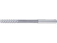 High-Speed Steel High Helical Reamer, Right Blade with 60° Left Spiral, 0.01 mm Unit Designation Model HHHR-2.35
