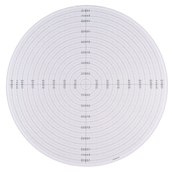 Radius-Messplatte