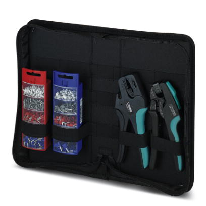 Werkzeugtasche, ausgestattet, CRIMPFOX DUO 10 Set