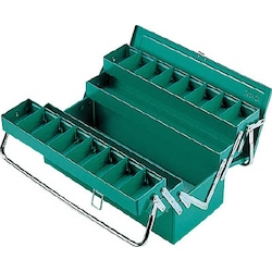 Spitzenklasse-Werkzeugkasten, 3 Ebenen, Kasten mit Rohrgriffen, RSD