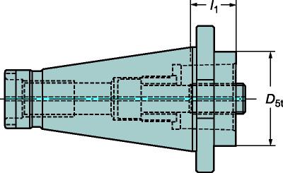 SANDVIK Din 2080 auf Coromant Capto-Adapter