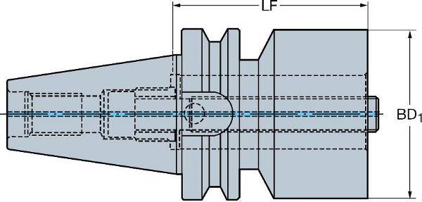 SANDVIK BIG-PLUS MAS-BT auf Coromant Capto-Adapter