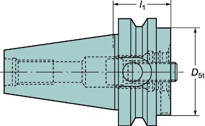 SANDVIK MAS-BT 403 auf VL-Adapter