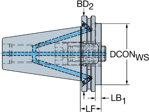 SANDVIK BIG-PLUS ISO-VL-Adapter