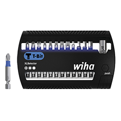 Wiha Bit Set XLSelector T-Bit 50 mm Phillips, TORX®, Sechskant, 1/4" E6,3