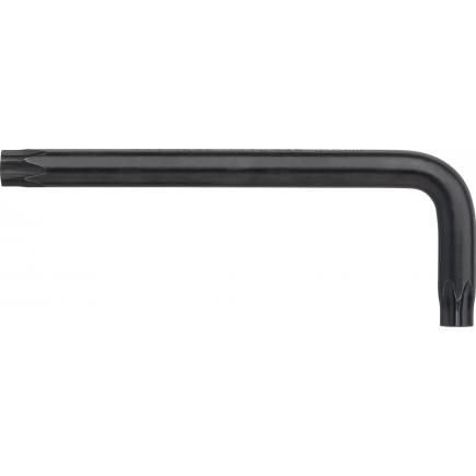 Wiha Stiftschlüssel TORX® Tamper Resistant (mit Bohrung) kurz, schwarzoxidiert
