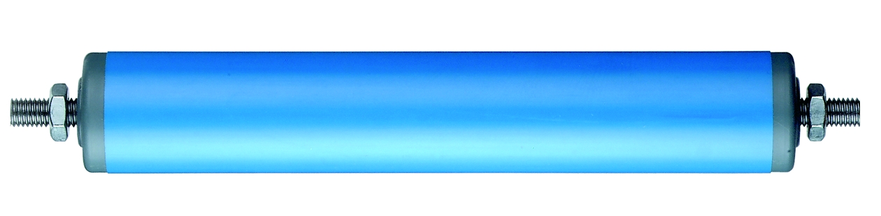 Tragrollen Kunststoffrohr blau (S20) 