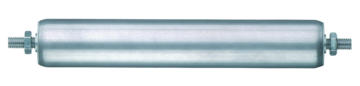 Tragrollen Stahlrohr blank (S55) 