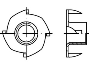 ART 88108 Einschlagmuttern