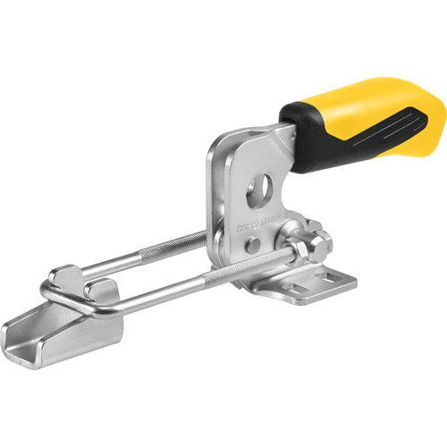 Verschlussspanner horizontal mit gelbem Handgriff, 6848HY