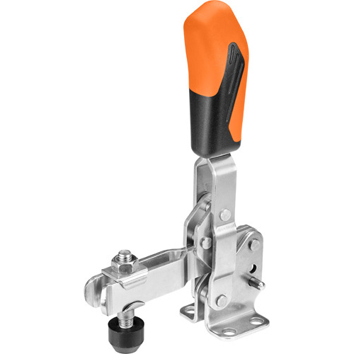 Schnellspanner / 6800NIJ / Spannrichtung vertikal / Griff vertikal / orangefarbener Handgriff