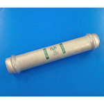 Edelstahlrohr-kompatible Buchse für Doppelpressung mit Sicherheitsfunktion WP-BS-50