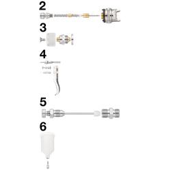 Kit Durchflussrate + Einlassnippel