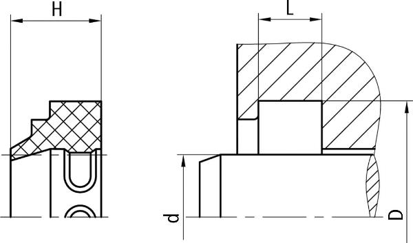 DICHTOMATIK Abstreifer Design AE47