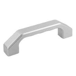 Handgriffe / Aluminium / rechteckig / U-Form / Innengewinde (06915)