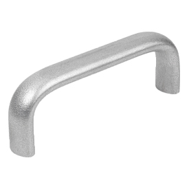 Handgriffe / Aluminium / oval / U-Form / Innengewinde (06920)