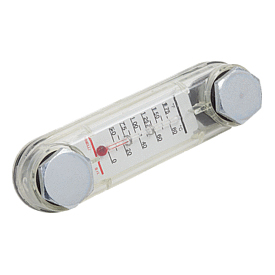 Ölstandsanzeiger, Form B, mit Thermometer, Thermoplast (28000)