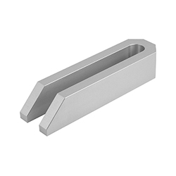 Spanneisen gabelförmig a / form B / aluminium (04110)