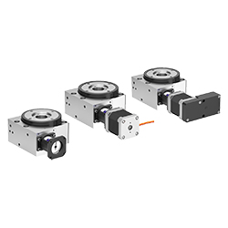 Positionier-rundtische mit elektrischem antrieb koaxial mittlere belastung (21085)