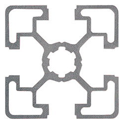 Aluminiumprofil leicht / Typ B (10157-104545X1000)