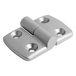 Scharnier aushängbar / links / aluminium (27870)