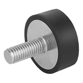 Artikel 68921250 - Metall-Gummipuffer MGH rostfrei Durchmesser