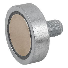 Magnete (Flachgreifer) aus NdFeB Form C (K0553) K0553.24
