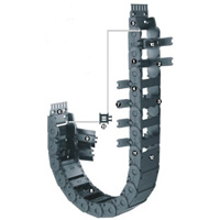 Energy Chain Innenumfangsseite Ausführung mit Schnappöffnung- und -verschluss mittlere Größe (E2/000) 2400-Ausführung